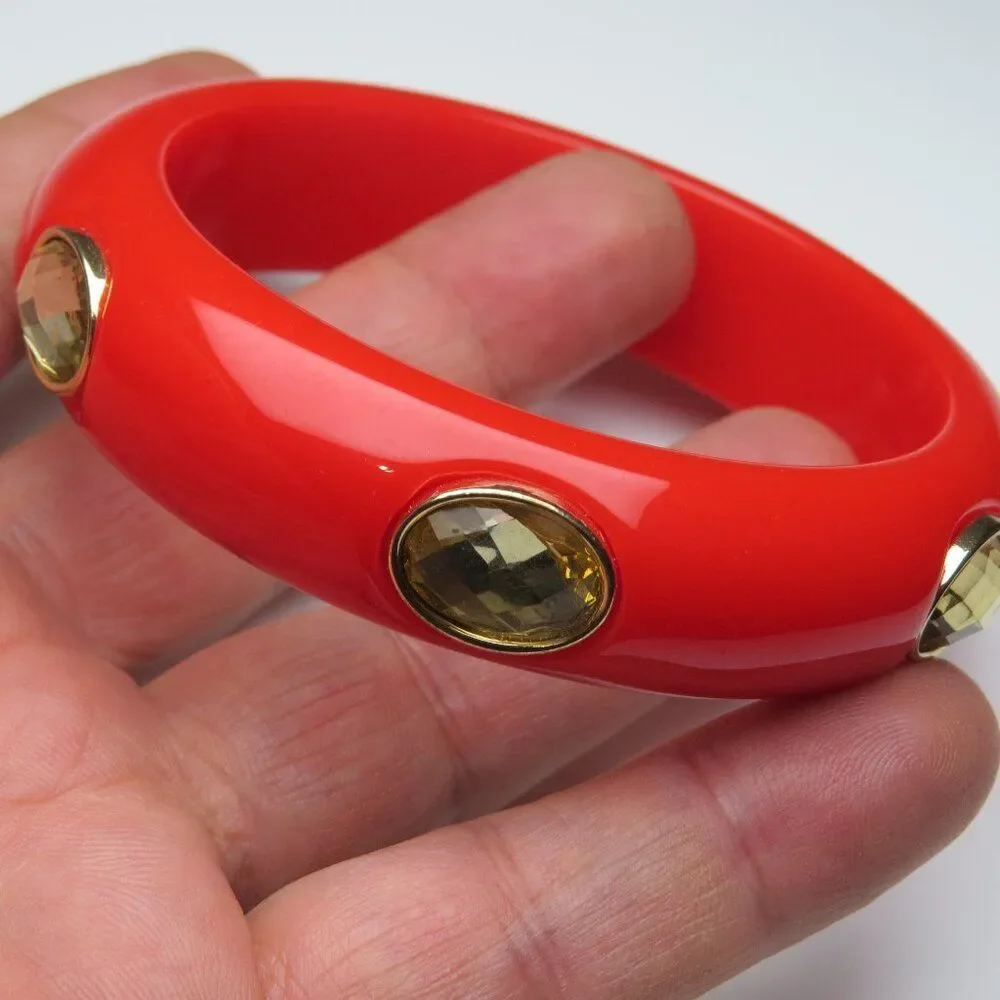 14k Overlayed Fashion Bangle Bracelet